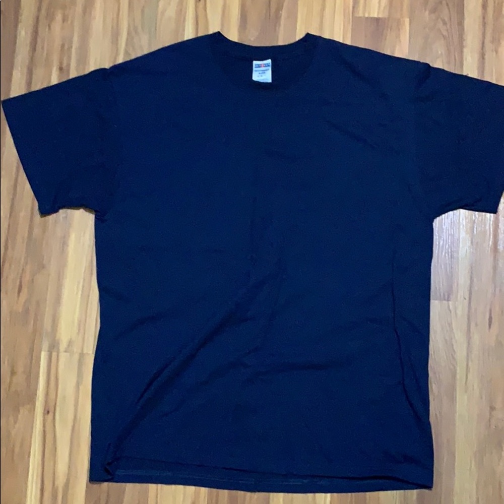 Jerzees XL Heavyweight Navy Tee